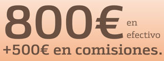 Llévate 800 € en efectivo y hasta 500 € en comisiones trayendo tu cartera a Bankinter