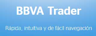 Con BBVA Trader invierte por sólo 3 € de comisión