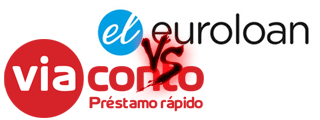 Comparación entre los créditos rápidos de Euroloan y Viaconto