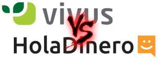 Comparativa de minicréditos gratis: Vivus vs HolaDinero