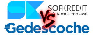 Comparativa entre SofKredit y Gedescoche
