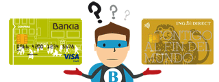 Comparativa de tarjetas de crédito: ING vs Bankia