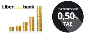 Nuevo depósito de Liberbank al 0,50%