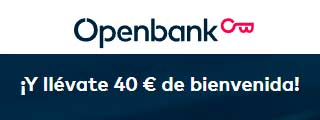 Openbank regala 40 € a sus nuevos clientes este verano