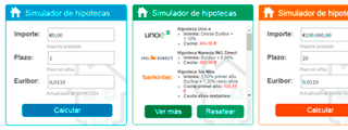 Simulador de hipotecas gratuito para tu página web