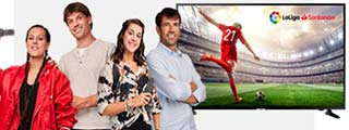 TV Samsung de 55” con la hipoteca fija Santander