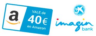 Vale de 40 € en Amazon con imaginBank