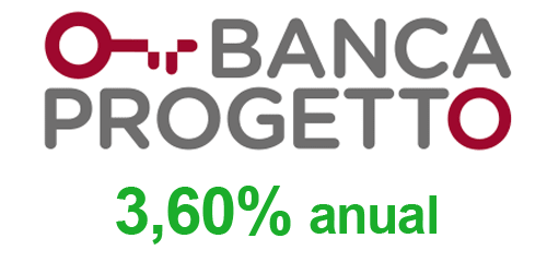 Depósito a 2 años Banca Progetto