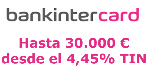 Préstamo personal Bankintercard