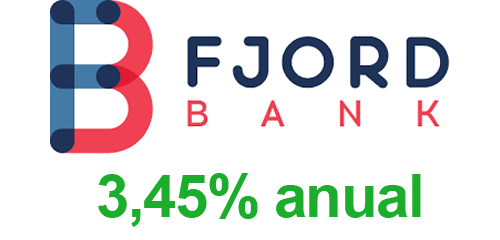 Depósito a 2 años Fjord Bank